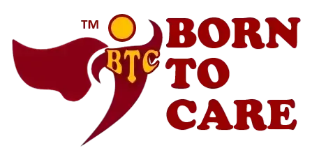 born to care logo with background removed